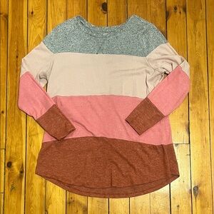 Maurices Heather Gray Knit Top